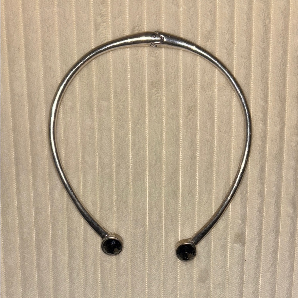 Silver Choker Necklace